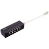 LOGILINK MP0032 LOGILINK- 5 prievadų RJ45 skirstytuvas, ekranuotas, su 15 cm laidu