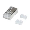 LogiLink LogiLink Modular RJ45 Plug Cat.6A STP, 50 Stück