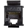 LogiLink LogiLink Keystone Kupplung 2X RJ45 UTP 14.6mm, Cat6A, schw.