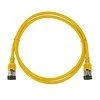 LogiLink Pajungimo kabelis CAT6A STP TPE SlimLine gelb 0,5 m