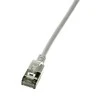 2direct LogiLink Slim U/FTP - 1.5 m - Cat6a - U/FTP (STP) - RJ-45 - RJ-45 - Pilkas