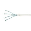 LogiLink LogiLink Patchkabel CAT6A STP TPE SlimLine baltas 0,5m