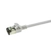 LogiLink LogiLink Patchkabel CAT6A STP TPE SlimLine grau 1,0m