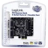 Logilink | 2 x serial (COM), 1 x parallel (LPT) | PCIe