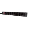 LOGILINK PDU9C02 LOGILINK- 19 maitinimo paskirstymo blokas su 9 lizdais (DIN49440)