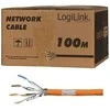LogiLink Patchkabel Verlegekabel CAT7a S/FTP 100m 1000Mhz
