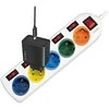 LogiLink 5 lizdai 1,5 m spalvos