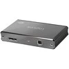 LogiLink Aliuminio HUB USB3.0 4 prievadų, juodas, Su maitinimo šaltiniu