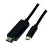 LOGILINK UA0330 LOGILINK – USB 3.2 Gen 1x1 USB-C M į HDMI 2.0 kabelis, 3 m