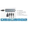 LOGILINK – USB-C™ daugiafunkcis šakotuvas, HDMI, PD, kortelių skaitytuvas, USB 3.2 Gen.