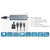 LOGILINK – USB-C™ daugiafunkcis šakotuvas, HDMI, PD, kortelių skaitytuvas, USB 3.2 Gen.