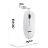 Pelė LOGITECH B100, USB, balta sp.