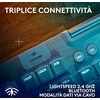 Logitech G915 X Lightspeed belaidė mechaninė klaviatūra | US, TACTILE SWITCHES | Balta