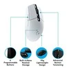 Belaidė žaidimų pelė Logitech G305 Hero, Lightspeed, Balta