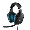 Logitech G432 7.1 Surround Sound ausinės su laidu žaidimams, Juodos
