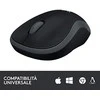 Bevielė pelė Logitech M185 pilka
