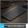 Minimalistinė Belaidė Klaviatūra su apašvietimu Logitech MX Keys Mini, Grafito spalvos, Šveicarų (Qwertz) išdėstymas