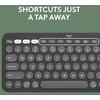 Klaviatūra ir pelė Logitech Pebble 2 Combo for Mac, grafito spalvos, US išdėstymas