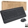 Klaviatūra „Logitech“ klaviatūros ir pelės rinkinys MK650 - grafito spalvos
