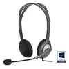 Logitech | LGT-H110 | Stereo ausinės | Juodas, Sidabrinis