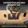 Logitech Wave Keys Belaidė klaviatūra, RF belaidė + Bluetooth, US Int + UKR, Graphite