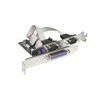 Longshine Electronics Longshine valdiklis PCIe 2x Seriell 1x Parallel (RS232C) mažmeninė prekyba