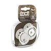 LOVI dinaminis silikoninis čiulptukas BUDDY BEAR, 0-2 mėn., 2 vnt., 22/862