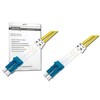 Assmann Electronic DIGITUS LWL patchable LC/LC 09/125um singelmode Duplex be halogenų su protokolu geltona 10m