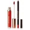 Rinkinys „Makeup Revolution“: „Retro Luxe“ lūpų pieštukas „Regal“, 1 g + „Retro Luxe“ matiniai skysti lūpų dažai „Regal“, 5,5 ml