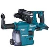 Makita DHR280ZWJ Akumuliatorinis perforatorius, 2X18 V, SDS-PLUS, 2,8J LED, VACUUM, Be akumuliatorių ir kroviklio!, MAKPACK