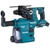 Makita DHR280ZWJ Akumuliatorinis perforatorius, 2X18 V, SDS-PLUS, 2,8J LED, VACUUM, Be akumuliatorių ir kroviklio!, MAKPACK