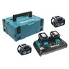 Makita Akumuliatorių ir dvigubo kroviklio komplektas LXT® 197626-8 18V • BL1850B x4 • DC18RD • LXT®