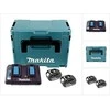 Makita Akumuliatorių ir dvigubo kroviklio komplektas LXT® 197629-2 18V • BL1850B x2 • DC18RD • LXT®