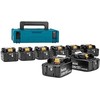 Makita LXT® 18V akumuliatorių rinkinys 199697-1 18V • BL1850B x8 • LXT® • Makpac