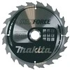 Makita T.C.T. pjūklas MAKFORCE 165X2X20mm 20° T10 B-08159 T.C.T • 165 x20 mm • T10 • 20° • Medienai