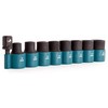 Makita B-54645 Sukimo antgalių komplektas 9 vnt. 1/2" (adapter 1/4",8,10,12,13,14,15,17,18), CR-MO
