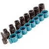 Makita B-54645 Sukimo antgalių komplektas 9 vnt. 1/2" (adapter 1/4",8,10,12,13,14,15,17,18), CR-MO