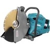 Makita CE002GZ01 Akumuliatorinis pjūklas (Pjaustytuvo modelis, skirtas sausam pjovimui ir naudojimui su dulkių siurbliu) XGT, 40V MAX x2 (80V MAX), diskas 355mm, max 127mm BL-M, 14.1kg, Be akumuliatorių ir kroviklio! Komplektaciniai diskai D-56998