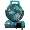 Makita CF001GZ Ventiliatorius XGT, 40V Max, 235mm su automatinio sukiojimo funkcija, "Z" versija - komplektuojamas be akumuliatoriaus ir kroviklio