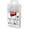 Grąžtas Makita 1/4" Grąžtų komplektas. (Medžiui 5, 6; Metalui 5,6,8) D-20769