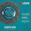 Makita Vielinis šlifavimo diskas, banguota viela, 0.3mm, Ø 115 mm, X-LOCK D-73427