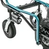 Makita DCU180Z Cordless Wheelbarrow 2X18V Li-ion, BL-motor, 2-speed, max load 130kg, 32,2kg be akumuliatoriaus ir kroviklio