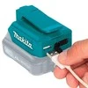 Makita USB adapteris ADP06 su prijungtu laidu
