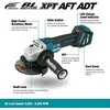 Makita akumuliatorinis kampinis šlifuoklis DGA513Z 18V, be akumuliatoriaus ir kroviklio