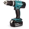 MAKITA smūginis suktuvas gręžtuvas DHP453SFE, 18V 2x3.0Ah 42/27Nm