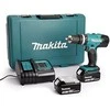MAKITA smūginis suktuvas gręžtuvas DHP453SFE, 18V 2x3.0Ah 42/27Nm