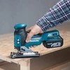 Makita DJV181RTJ Akumuliatorinis siaurapjūklis, 18 V 2x5,0Ah Li-on, LED, MAKPACK