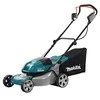 Makita akumuliatorinė vejapjovė DLM460Z 2x18 V, 46 cm, 3 viename (pjovimas / surinkimas / mulčiavimas), plieno korpusas, be akumuliatoriaus ir kroviklio