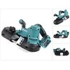Makita DPB181Z Akumuliatorinis juostinis pjūklas, 64x64 mm,18V, be akumuliatoriaus ir kroviklio