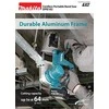 Makita DPB182Z Akumuliatorinis juostinis pjūklas, 64x64 mm,18V, aliuminio, be akumuliatoriaus ir kroviklio